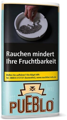 Pueblo Tabak Blue 30g Päckchen Feinschnitt Pueblo Tabak Blue 30g Päckchen Feinschnitt