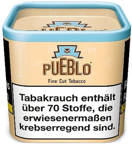 Pueblo Tabak ohne Zusatzstoffe 100g Dose Zigarettentabak Pueblo Tabak ohne Zusatzstoffe 100g Dose Zigarettentabak