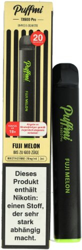 Puffmi TX600 Pro Fuji Melon Einweg E-Shisha 20mg
