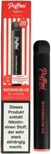Puffmi TX600 Pro Watermelon Ice Einweg E-Shisha 20mg Puffmi TX600 Pro Watermelon Ice Einweg E-Shisha 20mg