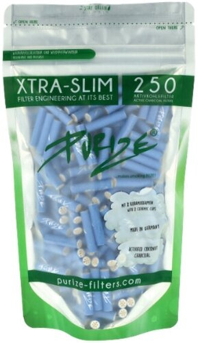 Purize Aktivkohlefilter 5,9 mm Blau 250 Stück