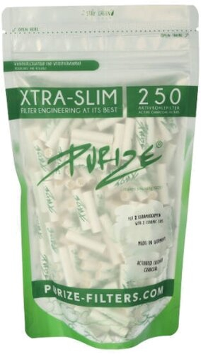 Purize Aktivkohlefilter 5,9 mm Weiß 250Stk.