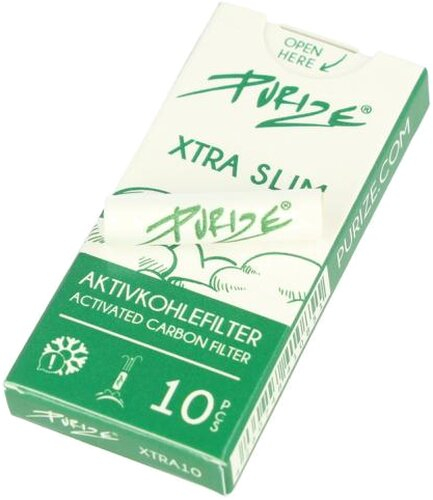 Purize Aktivkohlefilter 6mm 10 Stk Purize Aktivkohlefilter 6mm 10 Stk