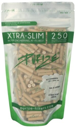 Purize Aktivkohlefilter 6mm Organic 250Stk. Purize Aktivkohlefilter 6mm Organic 250Stk.