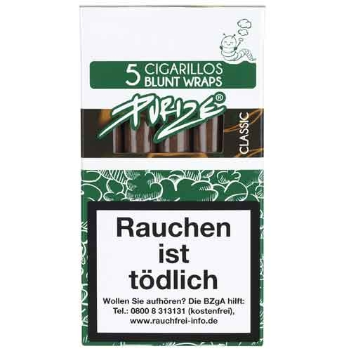 Purize Zigarillos Blunt Wraps Classic 5Stk. Purize Zigarillos Blunt Wraps Classic 5Stk.