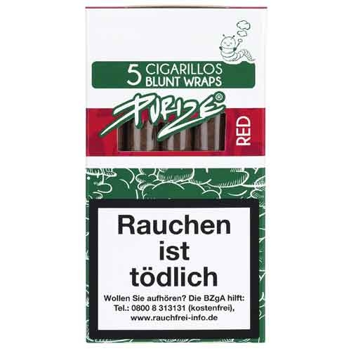 Purize Zigarillos Blunt Wraps Red 5Stk. Purize Zigarillos Blunt Wraps Red 5Stk.