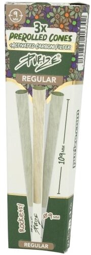 Purize Prerolled Cones Regular mit Aktivkohlefilter 9mm 3er Pack