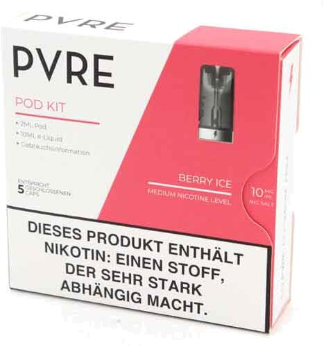 PVRE Pod Liquid mit Berry Ice 10mg
