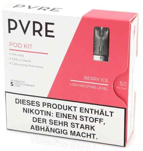 PVRE Pod Liquid mit Berry Ice 5mg