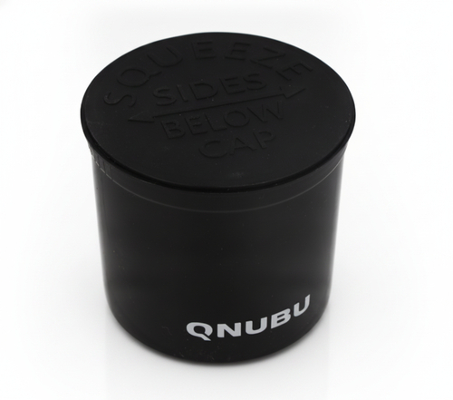 Qnubu Pop-Behälter Schwarz 370ml