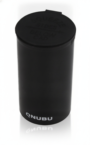 Qnubu Pop-Behälter Schwarz 80ml
