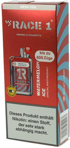 Race One Einweg E-Zigarette Watermelon Ice 20mg