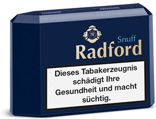 Radford Premium Snuff 10g Dose Schnupftabak