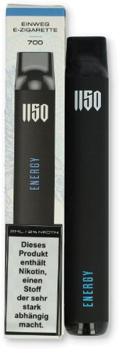 1150 RAF CAMORA Edition Einweg E-Zigarette Energy 20mg