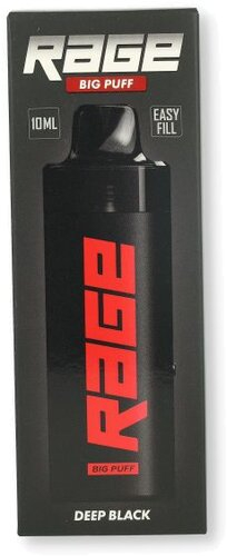 RAGE Big Puff E-Zigaretten Set Deep Black RAGE Big Puff E-Zigaretten Set Deep Black