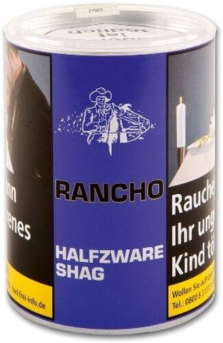 Rancho Tabak Halfzware 190g Dose Feinschnitt