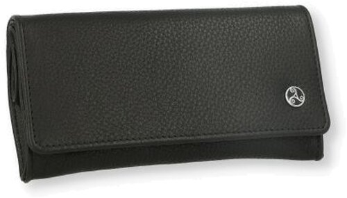 Rattrays Black Knight Tobacco Pouch 3 Large Stand up Schwarz
