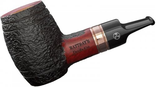Rattrays Devils Cut Pfeife Sandblast Brown  Rattrays Devils Cut Pfeife Sandblast Brown