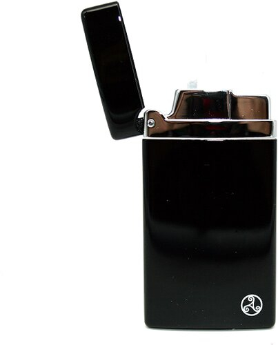 Rattrays Feuerzeug Alfie Black, elektronisch