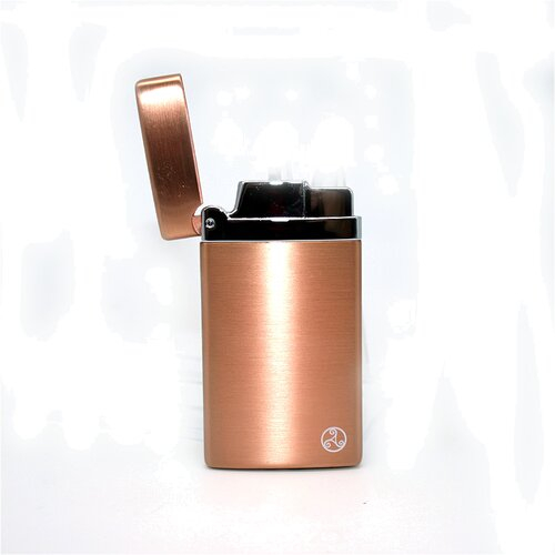 Rattrays Feuerzeug Alfie Rose Gold Satin, elektronisch