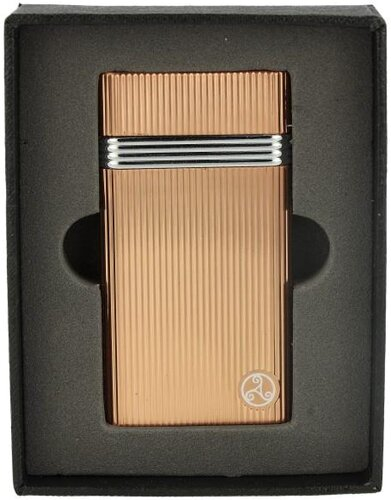 Rattrays Feuerzeug Regent Rose Gold - Chrome