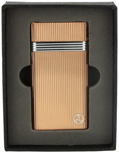 Rattrays Feuerzeug Regent Rose Gold - Chrome