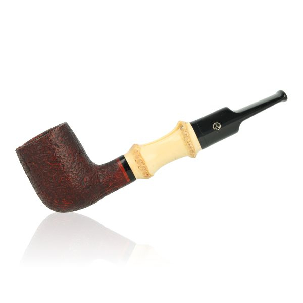 Rattrays Pfeife Bamboo Billard Sandblast Red 9mm Rattrays Pfeife Bamboo Billard Sandblast Red 9mm