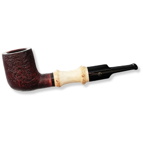 Rattrays Pfeife Bamboo Billard Sandblast Red 9mm Rattrays Pfeife Bamboo Billard Sandblast Red 9mm