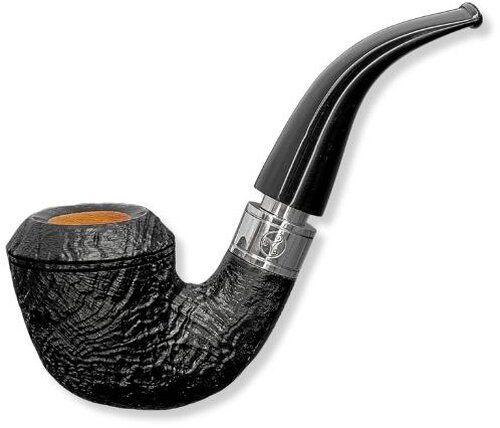 Rattrays Pfeife Monarch Sandblast 15 Black Rattrays Pfeife Monarch Sandblast 15 Black