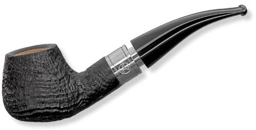 Rattrays Pfeife Monarch Sandblast 4 Black Rattrays Pfeife Monarch Sandblast 4 Black