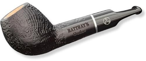 Rattrays Pfeife Outlaw Sandblast 141 Schwarz