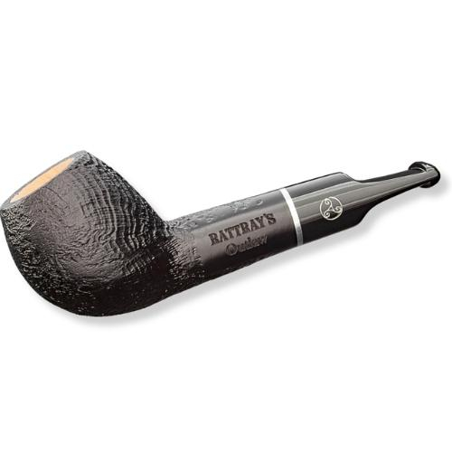 Rattrays Pfeife Outlaw Sandblast 141 Schwarz