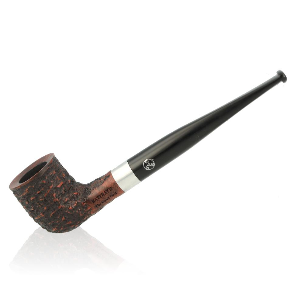 Rattrays Pfeife THE GOOD DEAL Rustic Rotbraun Nr. 11 Rattrays Pfeife THE GOOD DEAL Rustic Rotbraun Nr. 11