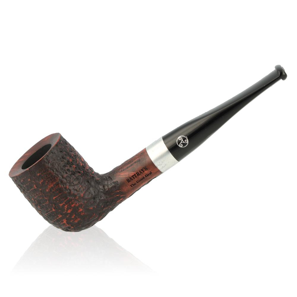 Rattrays Pfeife THE GOOD DEAL Rustic Rotbraun Nr. 7 Rattrays Pfeife THE GOOD DEAL Rustic Rotbraun Nr. 7