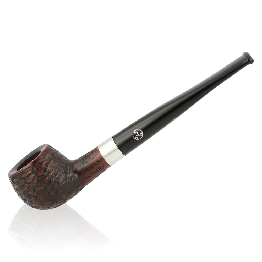 Rattrays Pfeife THE GOOD DEAL Rustic Rotbraun Nr. 8 Rattrays Pfeife THE GOOD DEAL Rustic Rotbraun Nr. 8