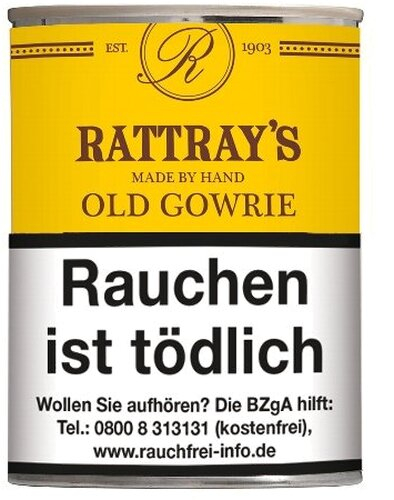 Rattray´s Pfeifentabak Old Gowrie 100g Dose
