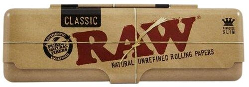 RAW Classic Metalletui für Longpapers