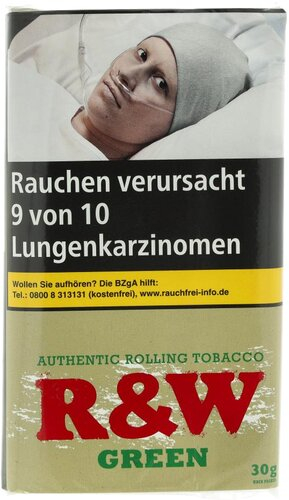 Raw Tabak ohne Zusatzstoffe Authentic Green (ehem.Organic) 30g Päckchen Feinschnitt Raw Tabak ohne Zusatzstoffe Authentic Green (ehem.Organic) 30g Päckchen Feinschnitt