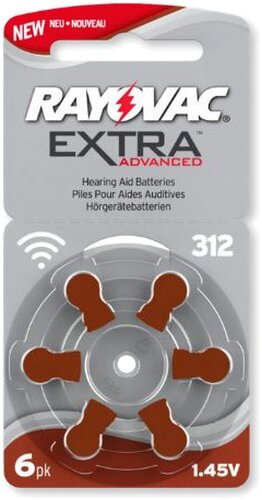 Rayovac Hörgerätebatterie R312AE