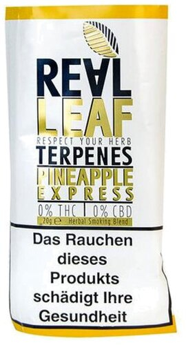 Real Leaf Pineapple Express Ananas Kush 20g Kräutermischung