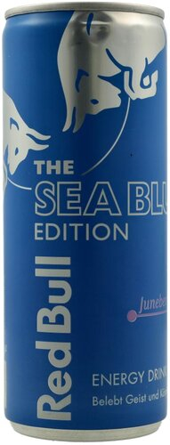 Red Bull The Sea Blue Edition Juneberry Energy Drink 250ml