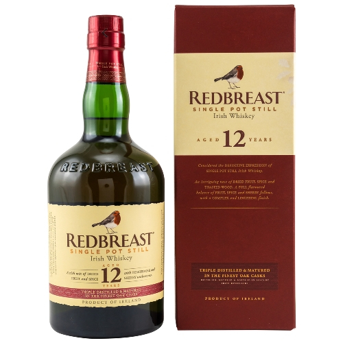 Redbreast Whisky 12 Jahre 40% Vol. Redbreast Whisky 12 Jahre 40% Vol.