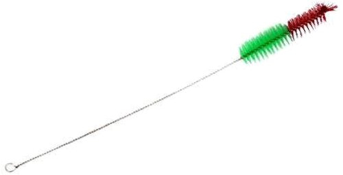 Reinigungsbürste für Wasserpfeifen und Bongs Rot/Grün 30cm Lang