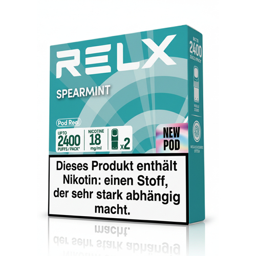 RELX Pod Real Spermint Prefilled Pod 2x2ml 18mg