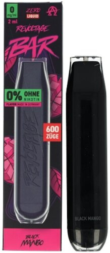 Revoltage Bar 600 Einweg E-Zigarette Black Mango 0mg Revoltage Bar 600 Einweg E-Zigarette Black Mango 0mg