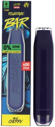 Revoltage Bar 600 Einweg E-Zigarette Blue Cherry 0mg Revoltage Bar 600 Einweg E-Zigarette Blue Cherry 0mg