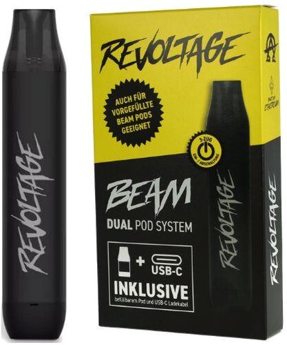 Revoltage Beam Dual Pod System E-Zigarette schwarz
