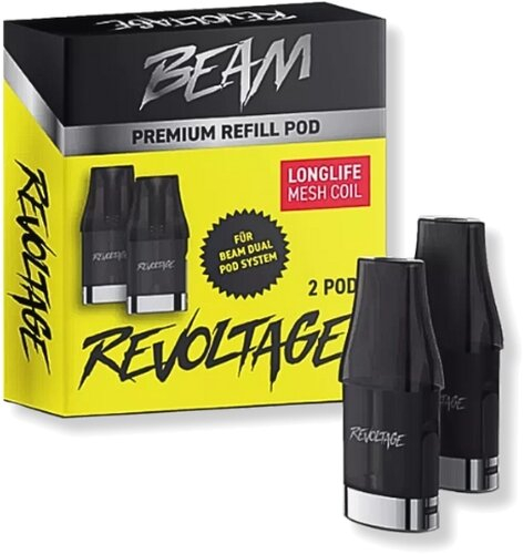 Revoltage Beam mehrfach befüllbare Leerpods 2Stk