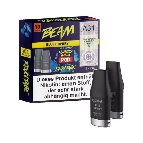 Revoltage Beam Pod  Blue Cherry 10mg