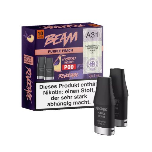 Revoltage Beam Pod Purple Peach 10mg Revoltage Beam Pod Purple Peach 10mg